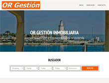 Tablet Screenshot of orgestion.com